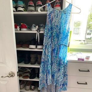 Blue and pink Forever 21 dress!